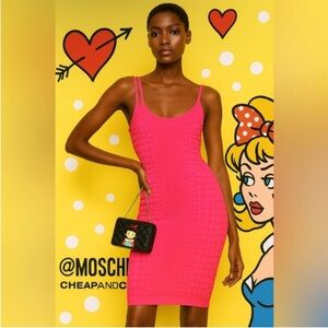 Moschino Cheap and Chic Pink Dress